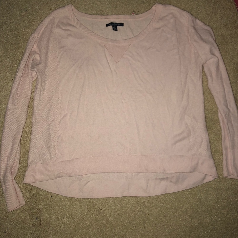 Women’s Light Pink American Eagle Sweater